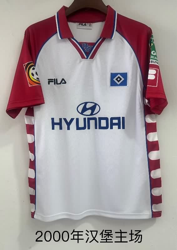 AAA Quality Hamburger SV 1999/00 Home Retro Soccer Jersey