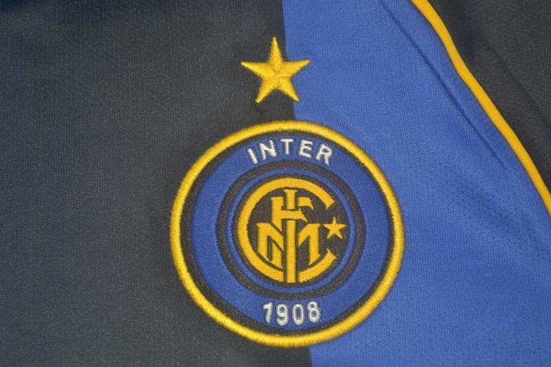 Inter Milan Soccer Jersey Home Retro Replica 2001/02