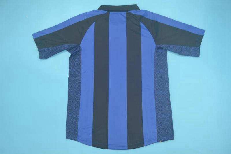 Inter Milan Soccer Jersey Home Retro Replica 2001/02