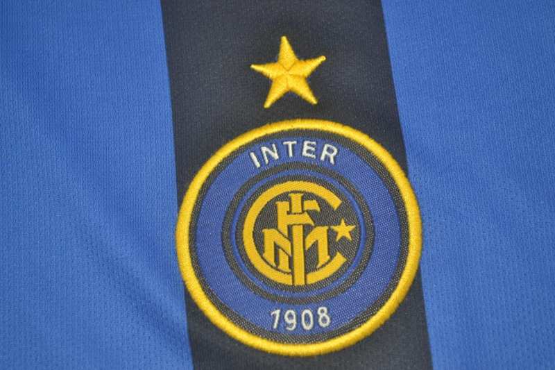 Inter Milan Soccer Jersey Home Retro Replica 2002/03