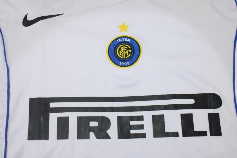Inter Milan Soccer Jersey Away Retro Replica 2004/05