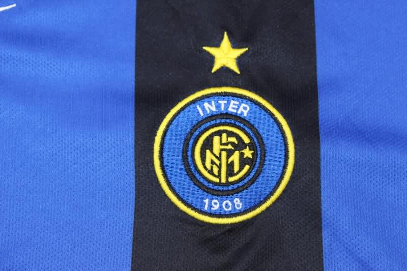 Inter Milan Soccer Jersey Home Retro Replica 2004/05