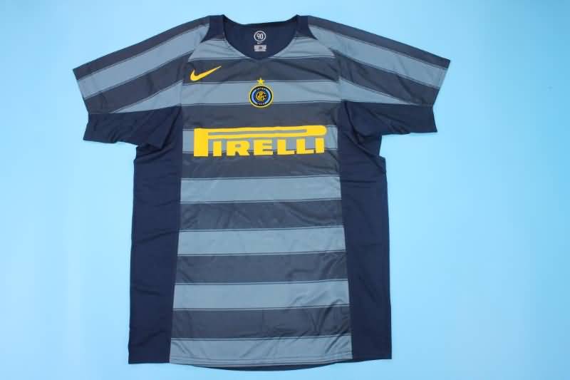 Inter Milan Soccer Jersey Third Retro Replica 2004/06