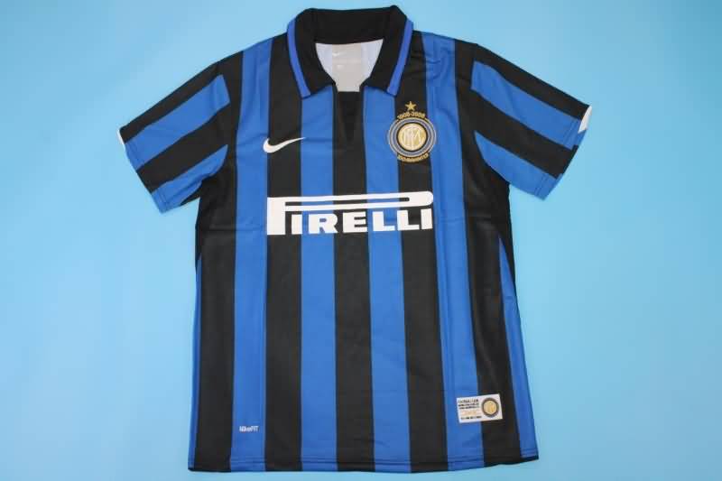 Inter Milan Soccer Jersey Home Retro Replica 2007/08