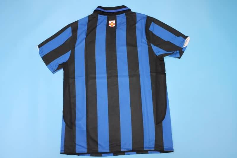 Inter Milan Soccer Jersey Home Retro Replica 2007/08