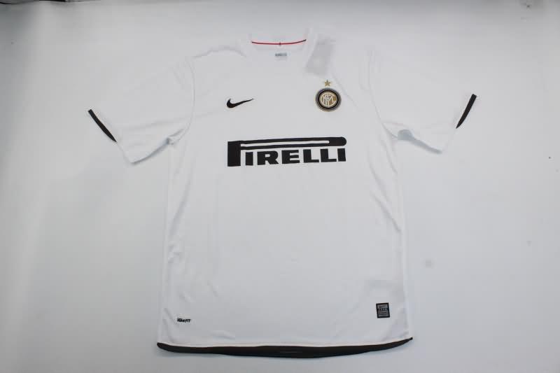 Inter Milan Soccer Jersey Away Retro Replica 2008/09