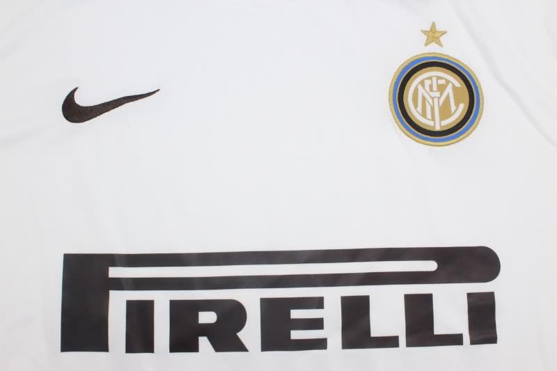 Inter Milan Soccer Jersey Away Retro Replica 2008/09