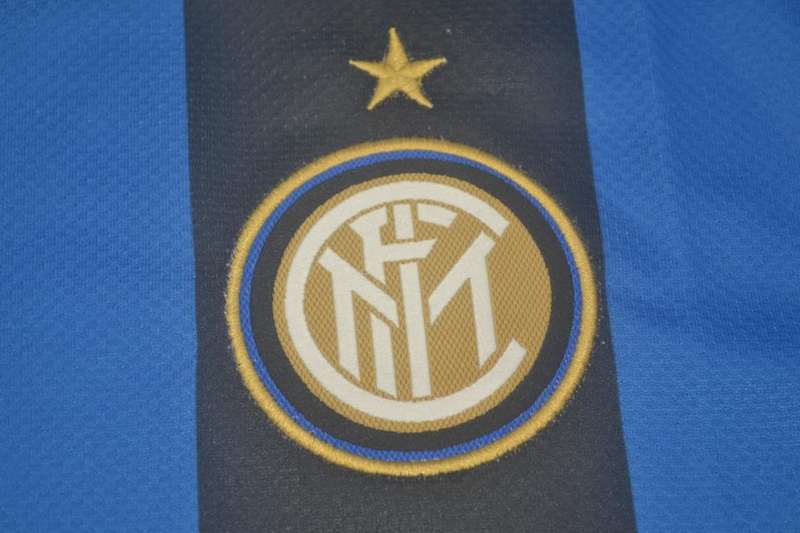 Inter Milan Soccer Jersey Home Retro Replica 2008/09