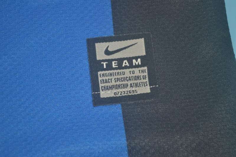 Inter Milan Soccer Jersey Home Retro Replica 2008/09