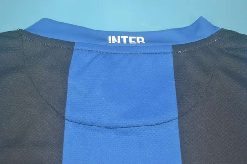 Inter Milan Soccer Jersey Home Retro Replica 2008/09