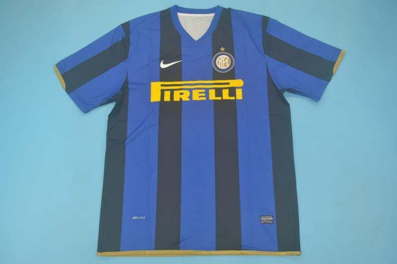 Inter Milan Soccer Jersey Home UCL Retro Replica 2008/09