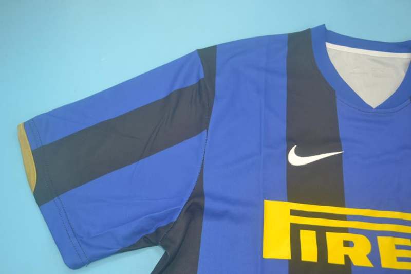 Inter Milan Soccer Jersey Home UCL Retro Replica 2008/09