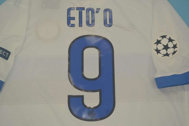 Inter Milan Soccer Jersey Away Retro Replica 2009/2010