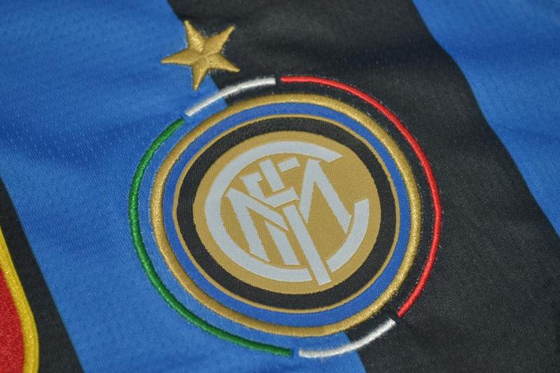 Inter Milan Soccer Jersey Home Retro Replica 2009/2010