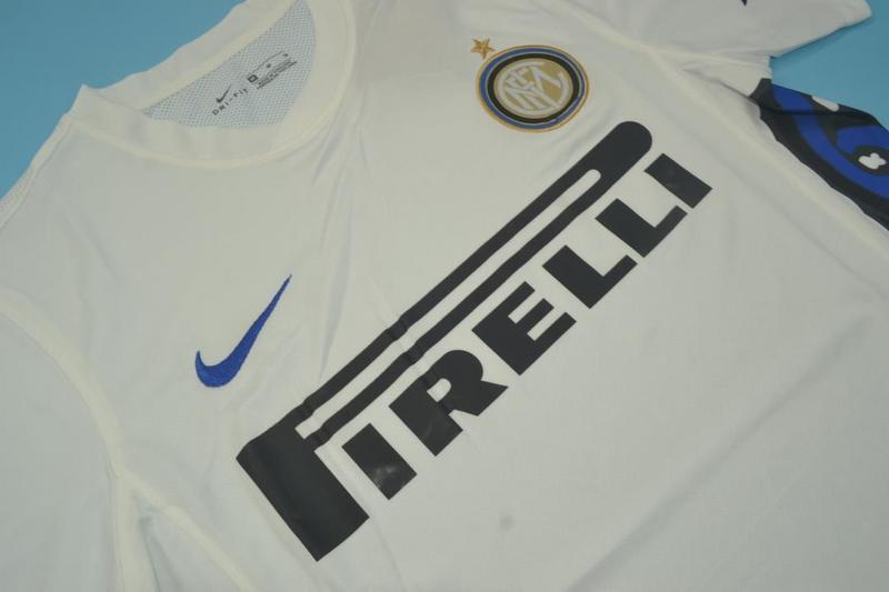 Inter Milan Soccer Jersey Away Retro Replica 2010/2011