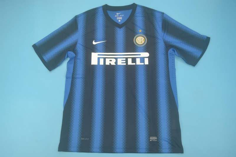 Inter Milan Soccer Jersey Home Retro Replica 2010/11