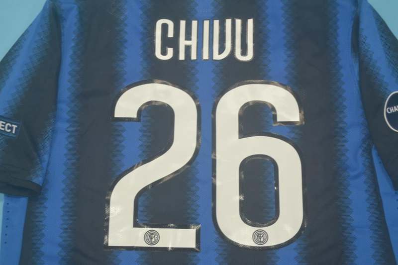 Inter Milan Soccer Jersey Home Retro Replica 2010/11