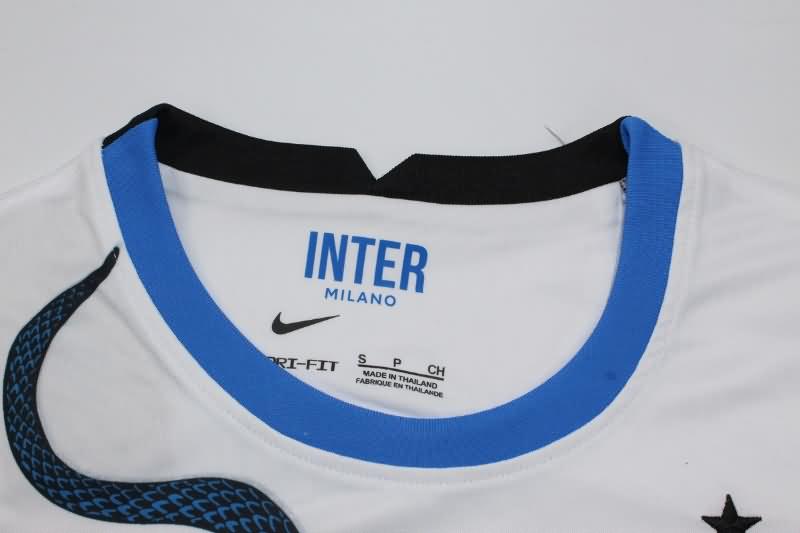 Inter Milan Soccer Jersey Away Retro Replica 2021/22