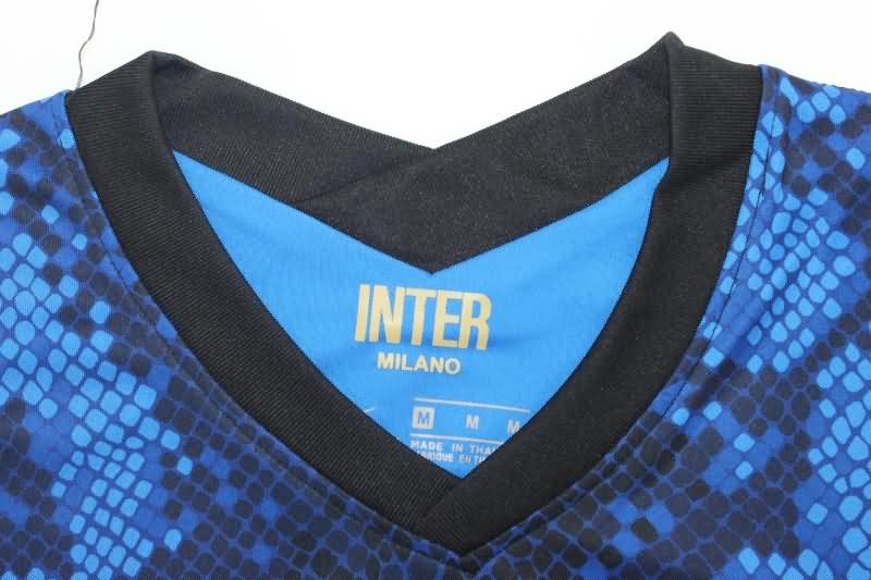 Inter Milan Soccer Jersey Home Retro Replica 2021/22