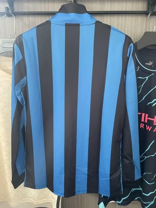 Inter Milan Soccer Jersey Home Retro Long Sleeve Replica 1988/90