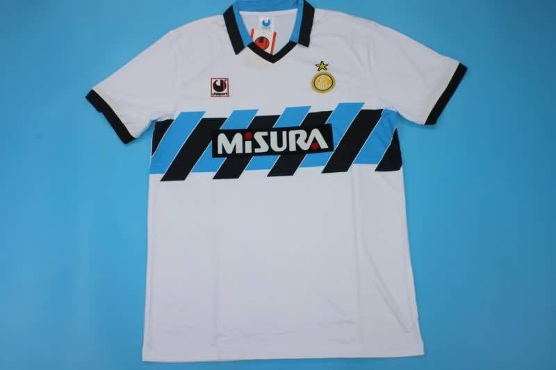 Inter Milan Soccer Jersey Away Retro Replica 1990/91