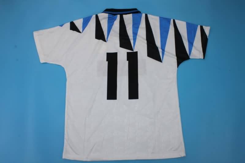 Inter Milan Soccer Jersey Away Retro Replica 1991/92