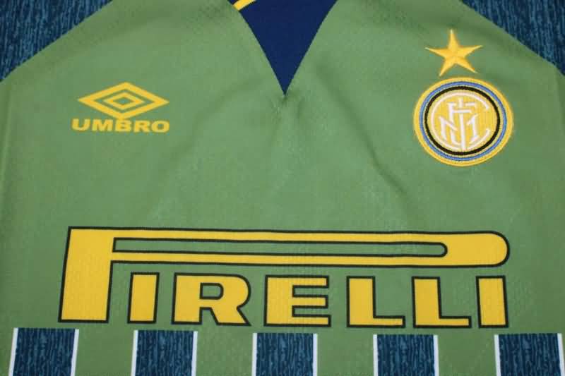 Inter Milan Soccer Jersey Away Retro Replica 1994/95