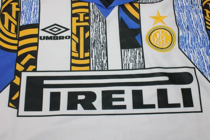 Inter Milan Soccer Jersey Away Retro Replica 1995/96