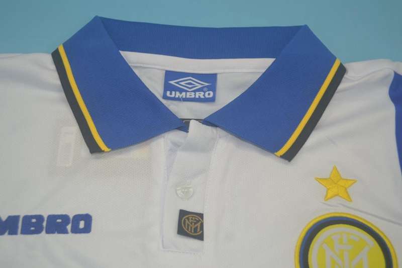 Inter Milan Soccer Jersey Away Retro Replica 1997/98