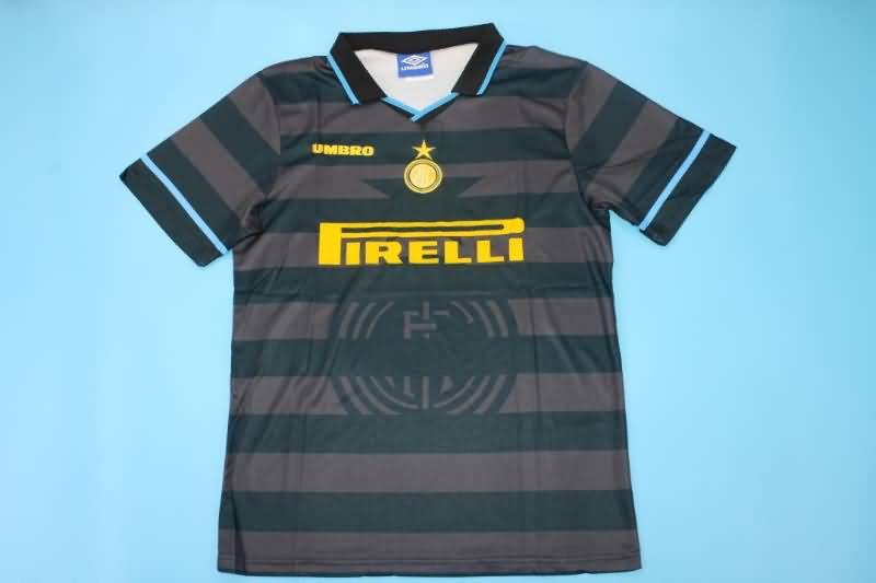 Inter Milan Soccer Jersey Third Retro Replica 1997/98