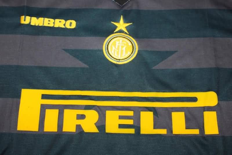 Inter Milan Soccer Jersey Third Retro Replica 1997/98