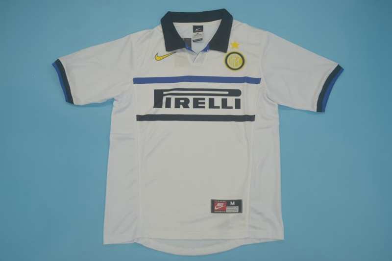 Inter Milan Soccer Jersey Away Retro Replica 1998/99