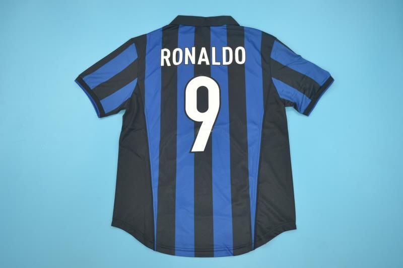 Inter Milan Soccer Jersey Home Retro Replica 1998/99