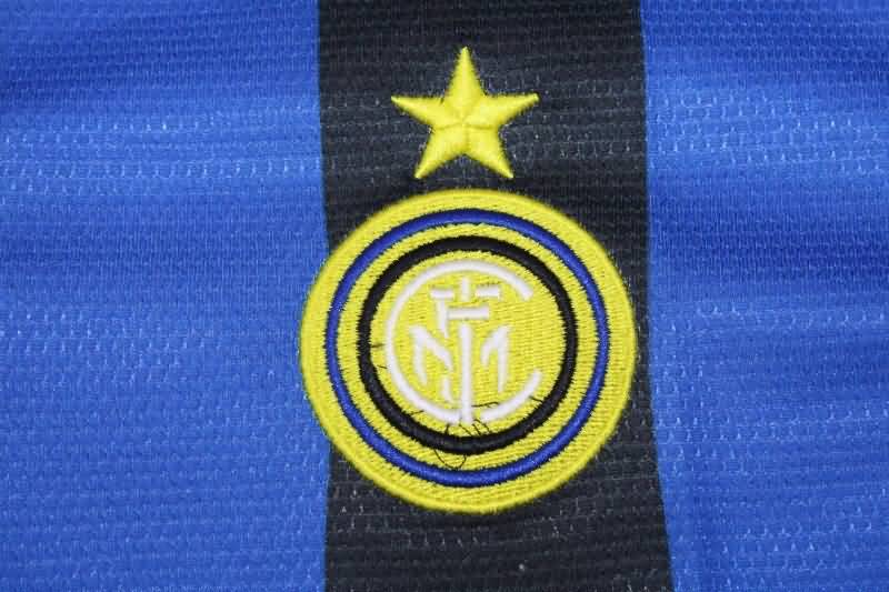 Inter Milan Soccer Jersey Home Long Retro Replica 1998/99