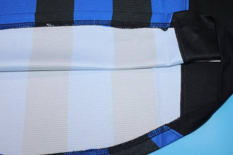 Inter Milan Soccer Jersey Home Long Retro Replica 1998/99