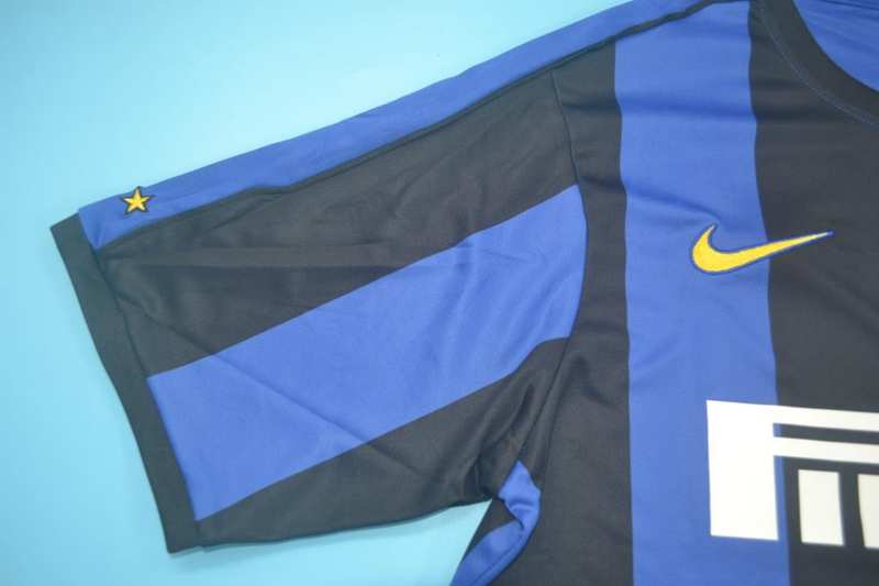 Inter Milan Soccer Jersey Home Retro Replica 1999/00