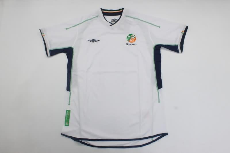 Ireland Soccer Jersey Away Retro Replica 2002/03