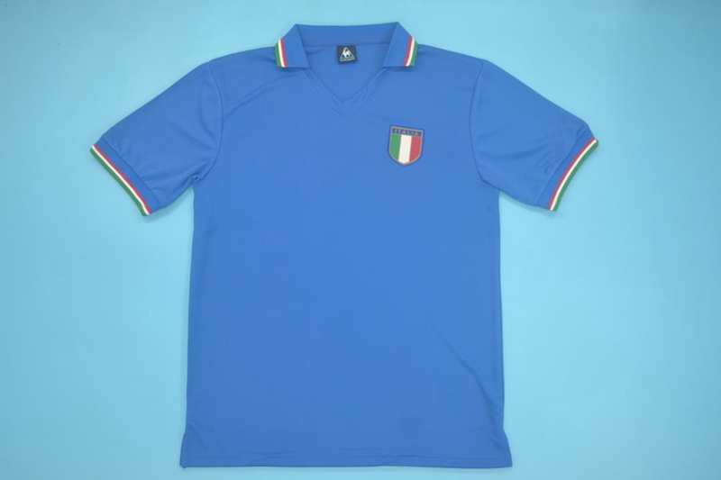 Italy Soccer Jersey Home Retro Replica 1982