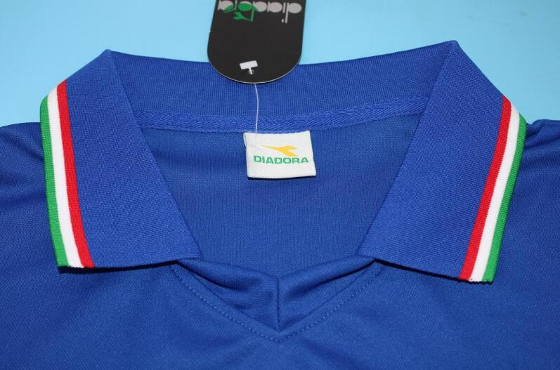 Italy Soccer Jersey Home Retro Replica 1986