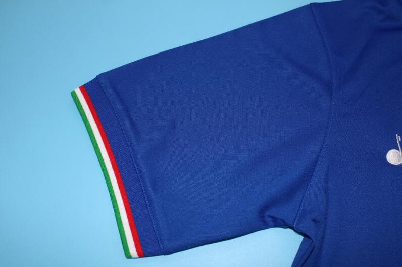 Italy Soccer Jersey Home Retro Replica 1986