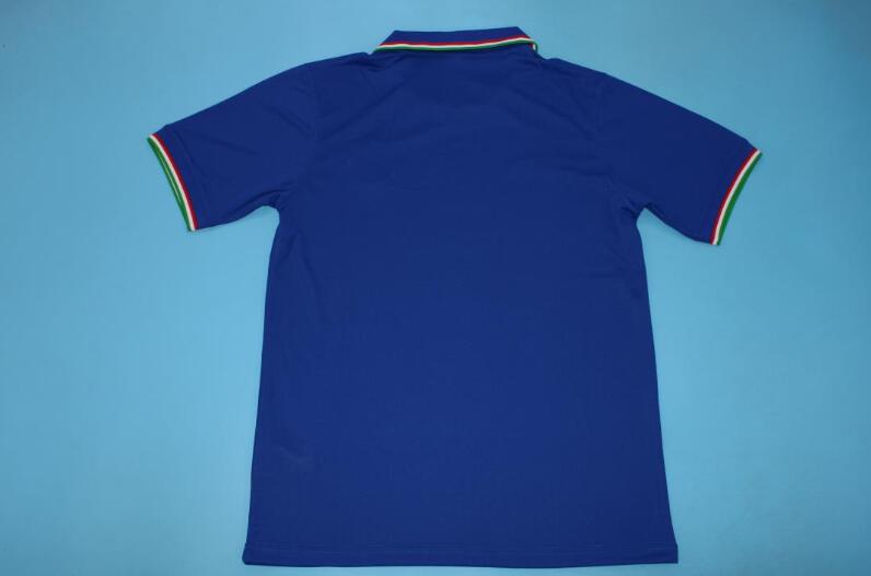 Italy Soccer Jersey Home Retro Replica 1986