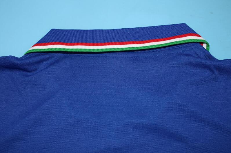 Italy Soccer Jersey Home Retro Replica 1986