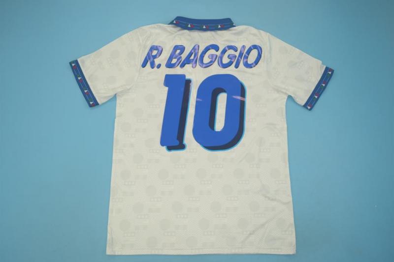 Italy Soccer Jersey Away Retro Replica 1994