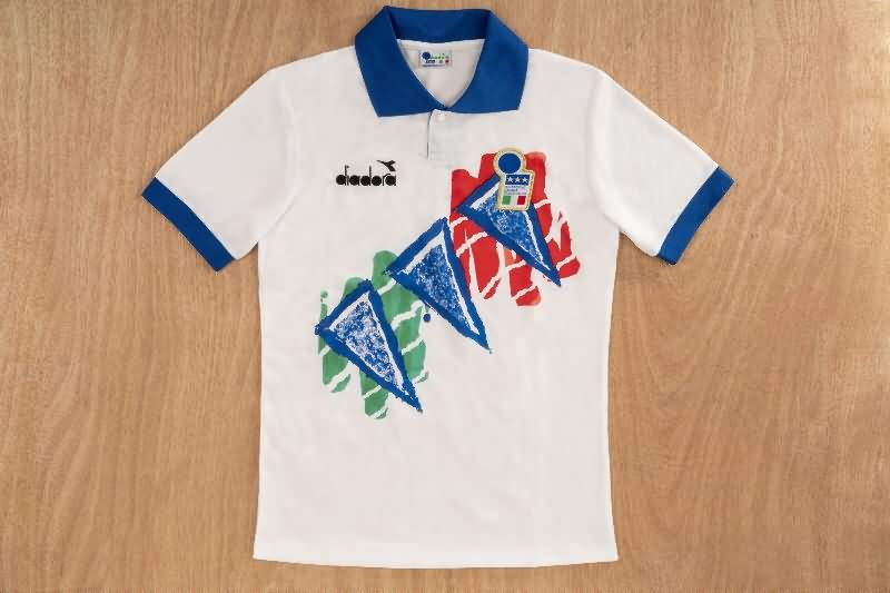 AAA Quality Italy 1994 White Retro Soccer Jersey