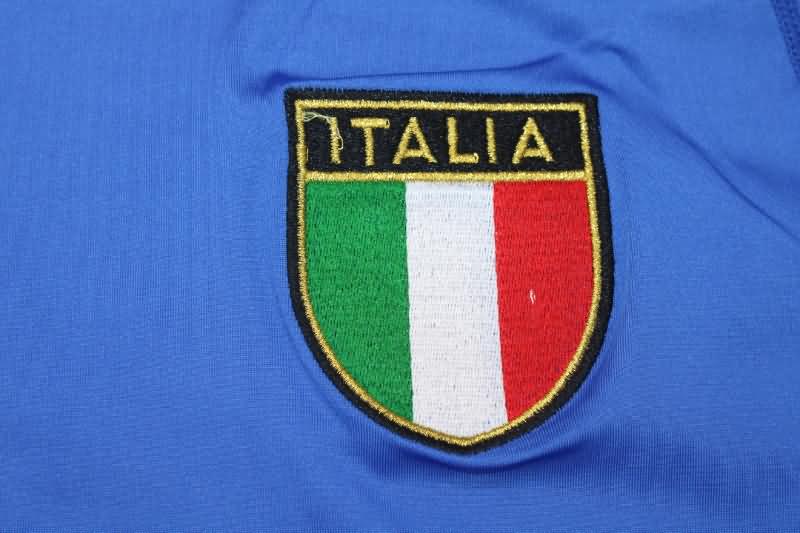 Italy Soccer Jersey Home Long Retro Replica 2000