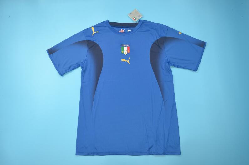 Italy Soccer Jersey Home Retro Replica 2006