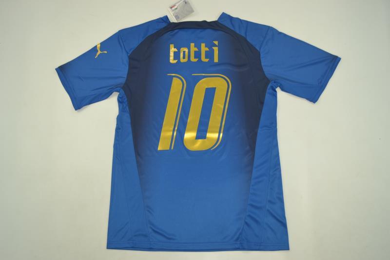 Italy Soccer Jersey Home Retro Replica 2006