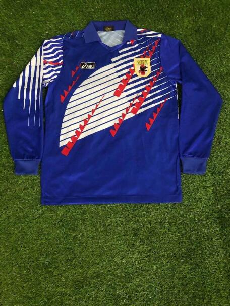 Japan Soccer Jersey Home Long Retro Replica 1994