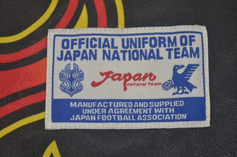 Japan Soccer Jersey Goalkeeper Black Long Retro Replica 1998