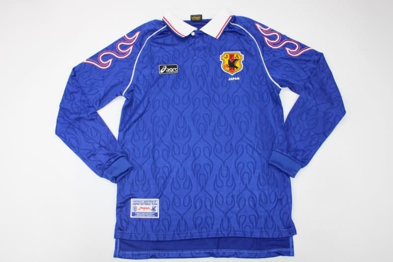 Japan Soccer Jersey Home Long Retro Replica 1998